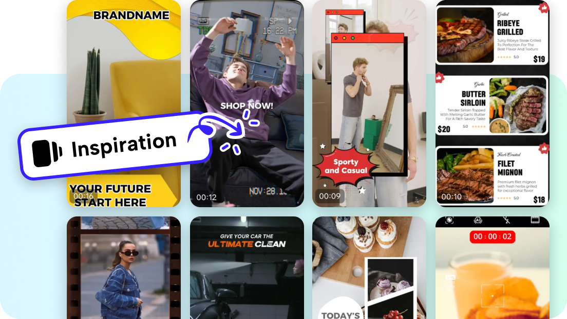 Customize with vast promotional video templates 