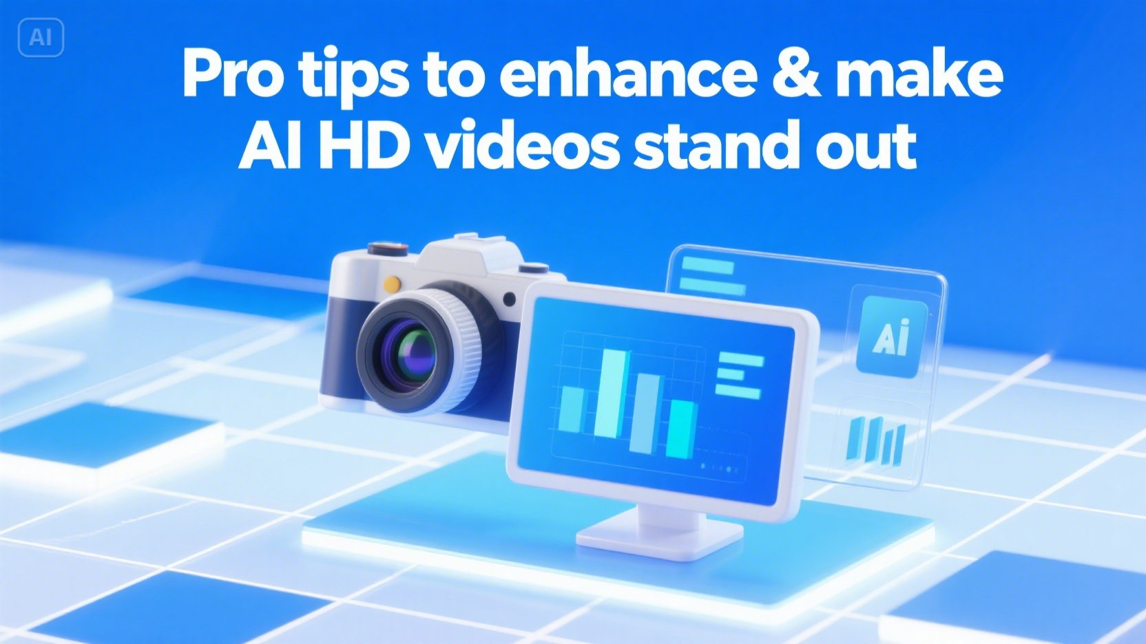 Dicas profissionais para melhorar e destacar vídeos em HD com IA