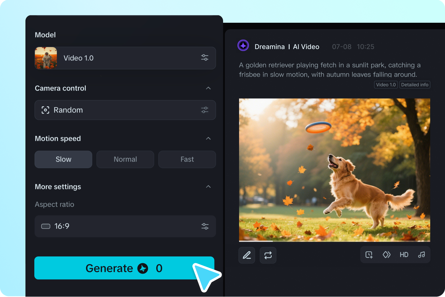 generate ai video