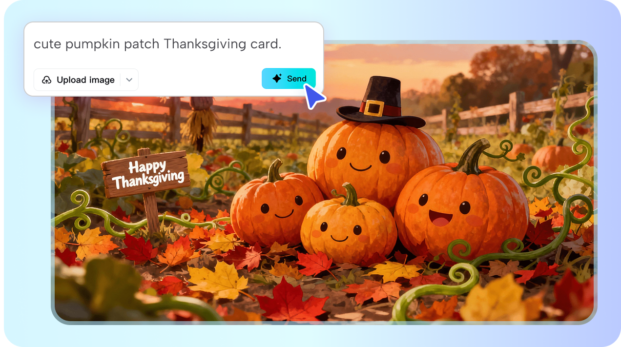 Text to printable Thanksgiving cards