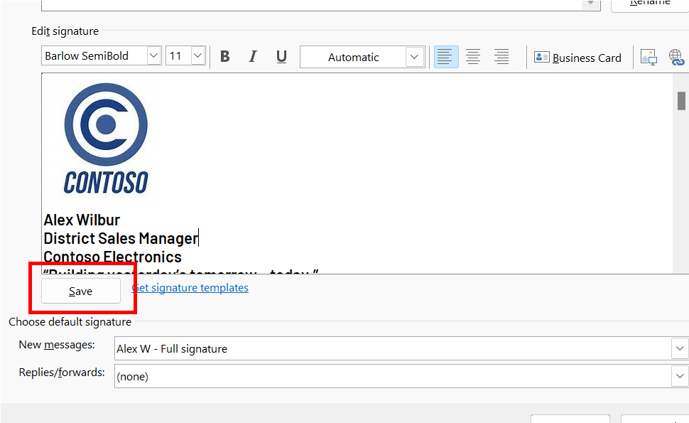 Wie verwendet man offizielle kostenlose Outlook-E-Mail-Signaturvorlagen?