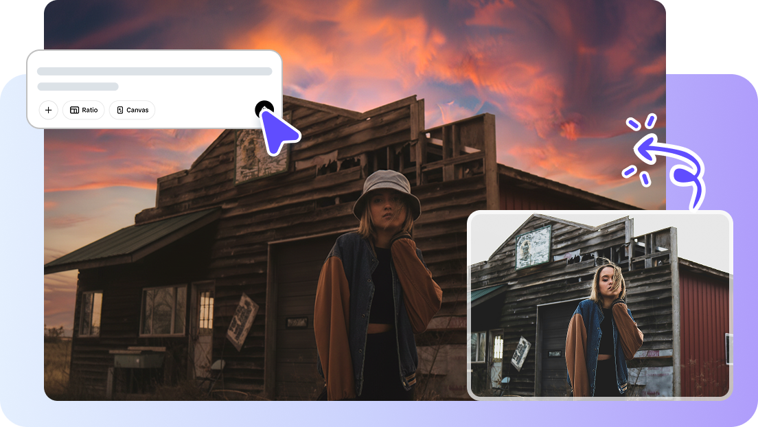 Fusione senza soluzione di continuità tra sfondi ed elementi