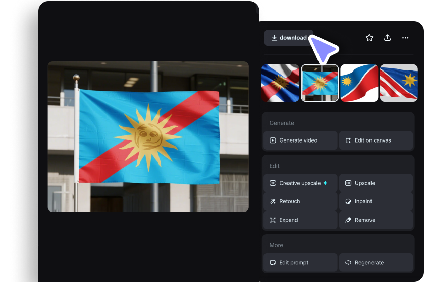 muat turun bendera anda