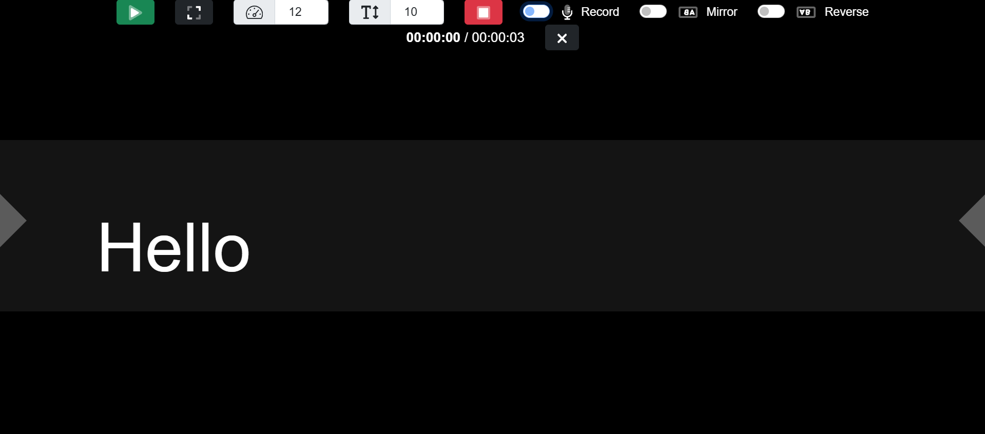 Teleprompter online