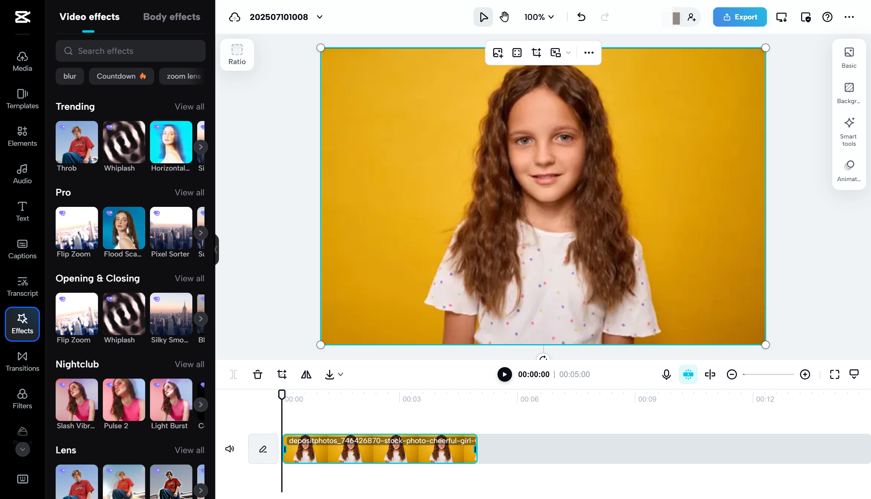 Editing vlog videos using simple software on laptop