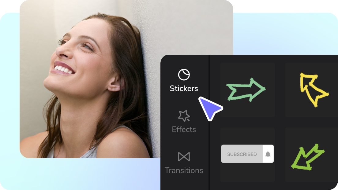  Custom stickers to attract audience 