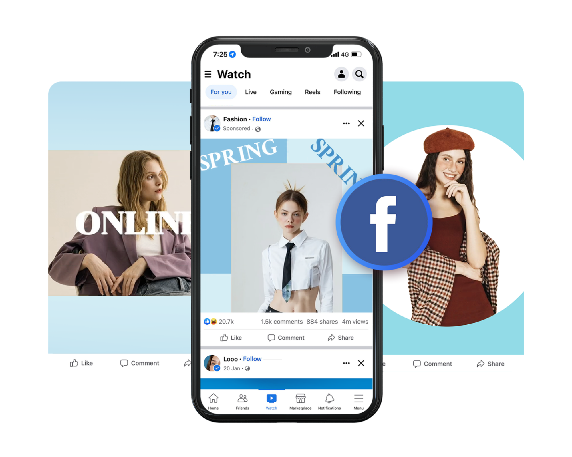 Machen Sie Anzeigen für Facebook Story