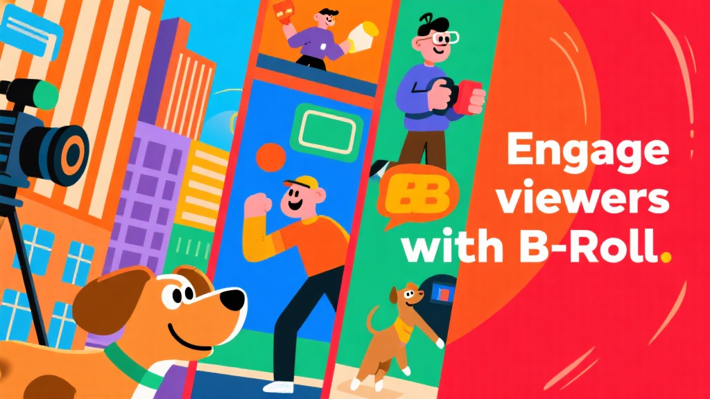 Mantén la atención de los espectadores con B-roll