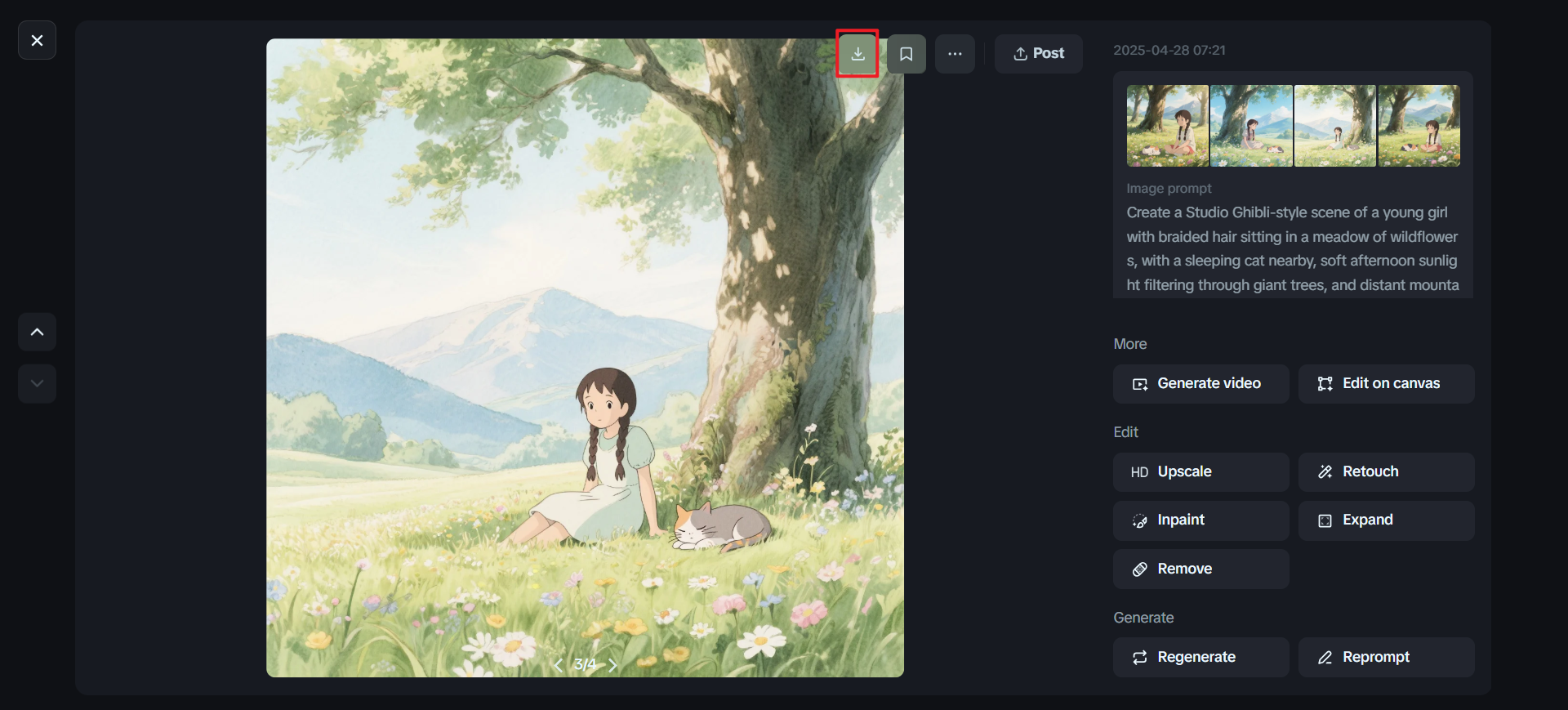 ghibli tarzı ai jeneratör