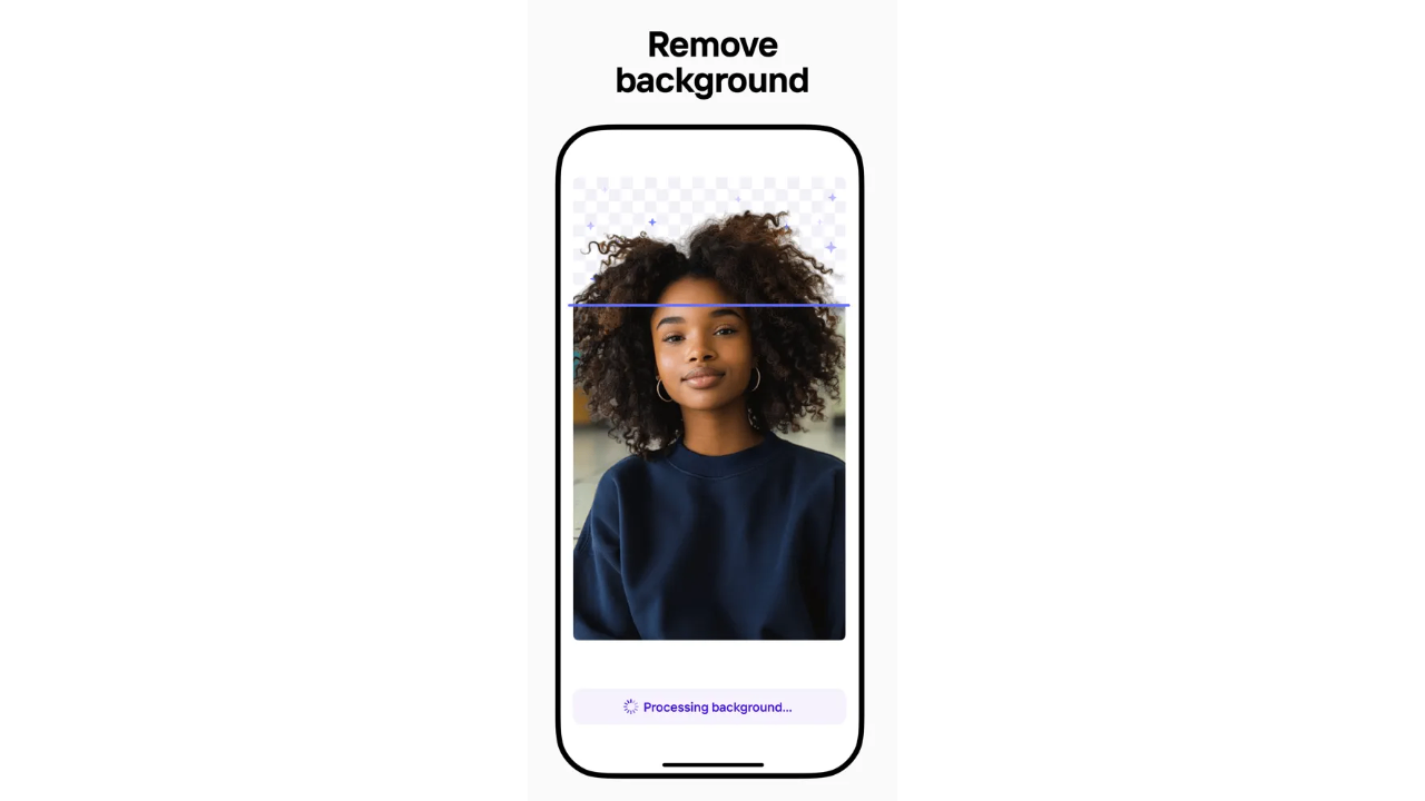Photoroom editing app for iPhone