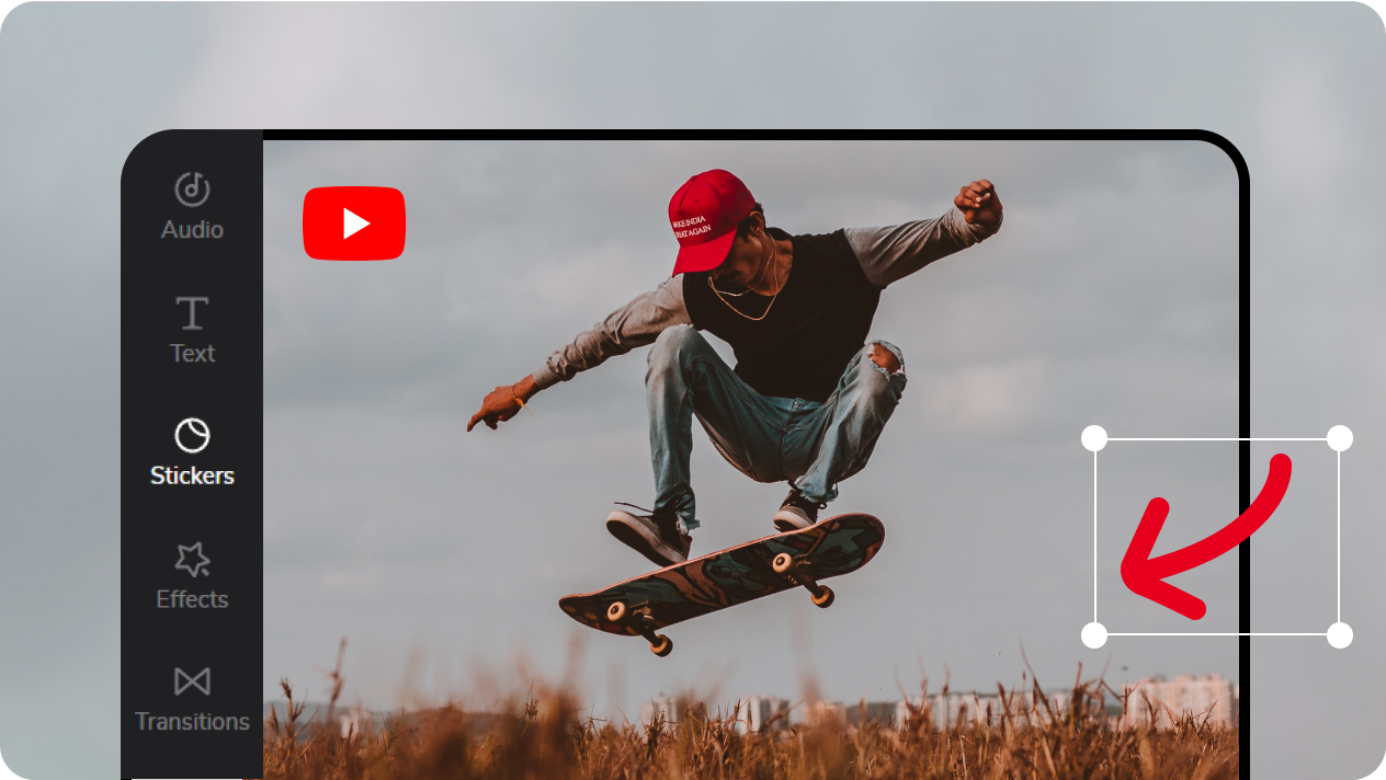 Leave branding watermarks or logos