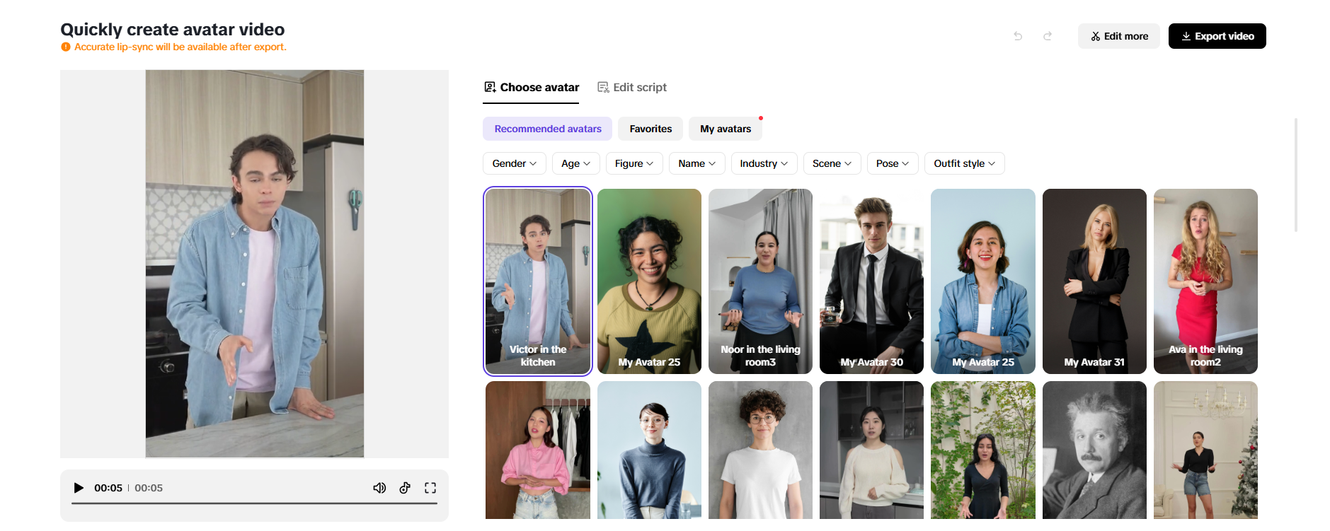 Vytvářejte avatary podobné lidem
