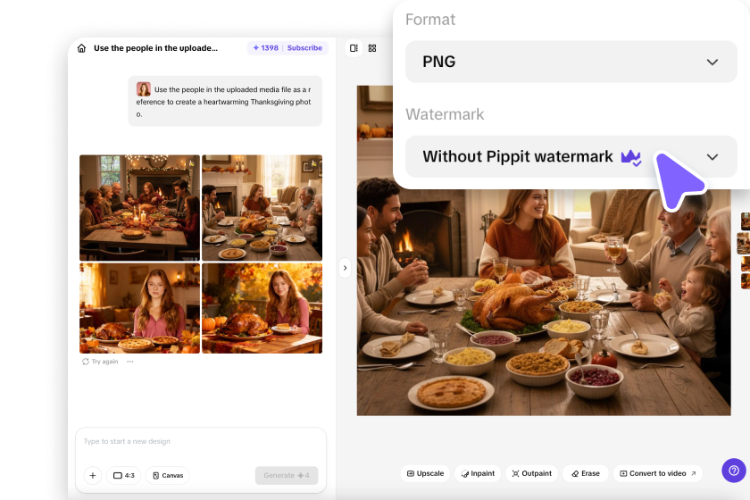 Editing and exporting