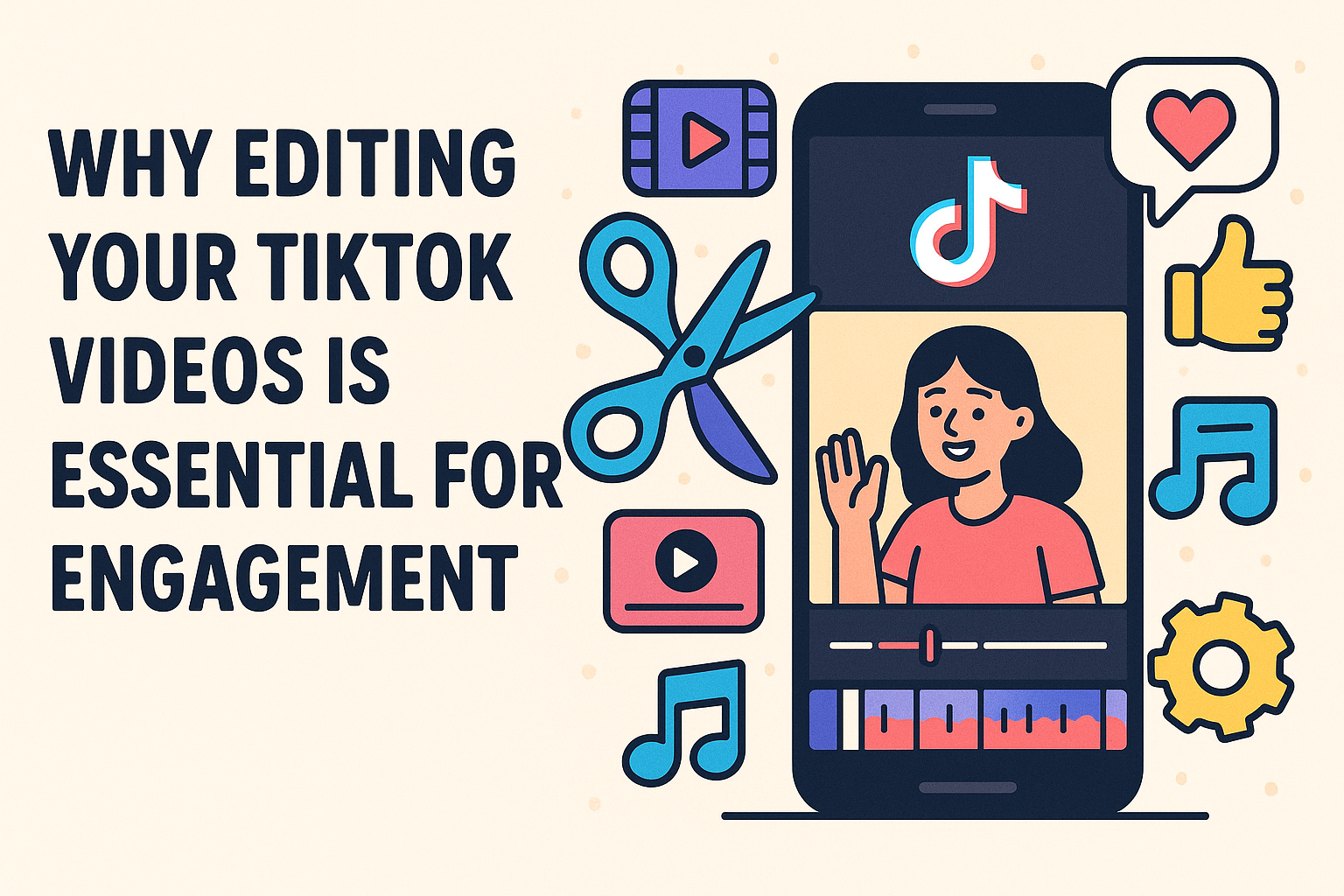 chỉnh sửa video TikTok để tương tác