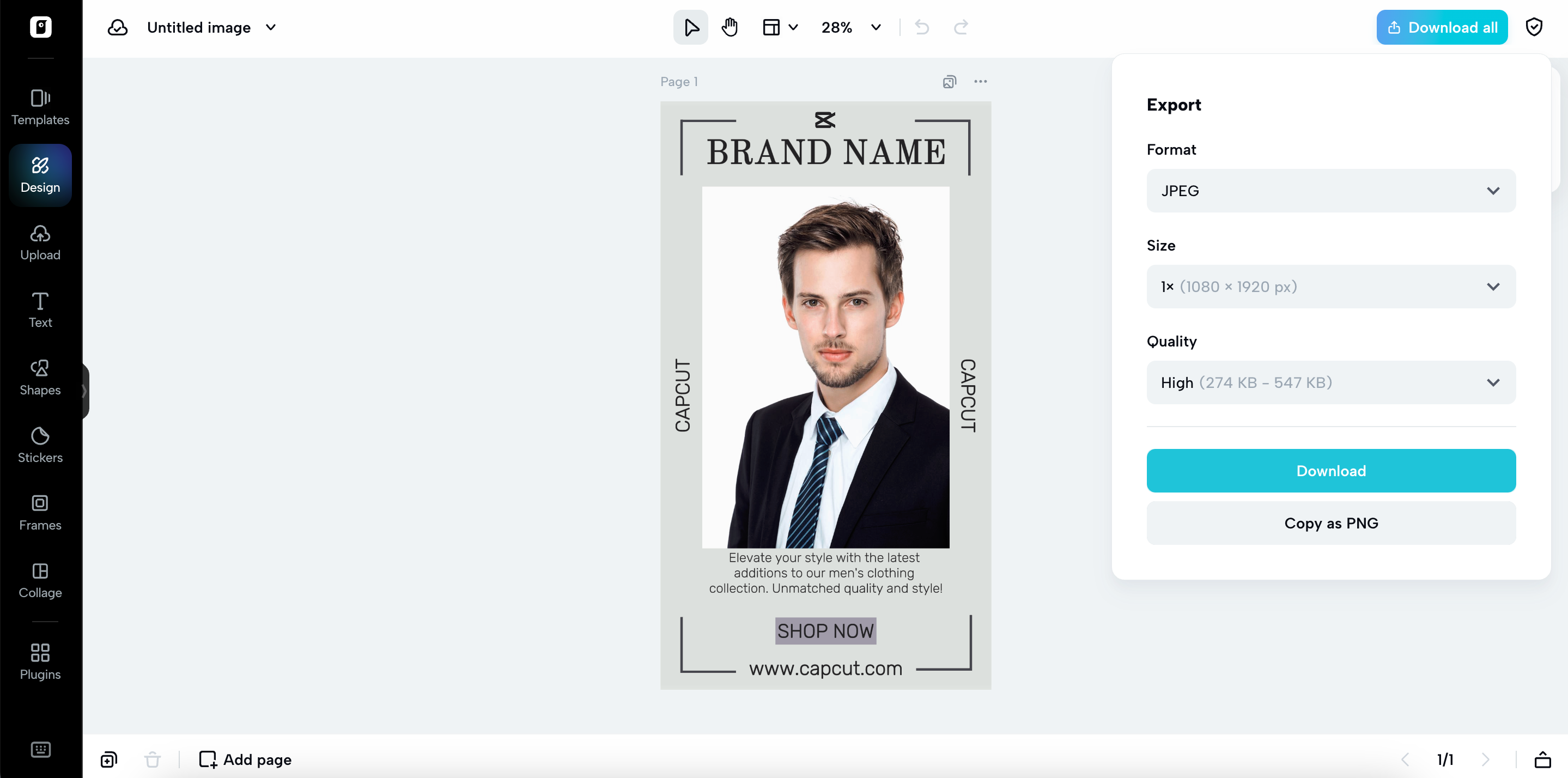 Download the template