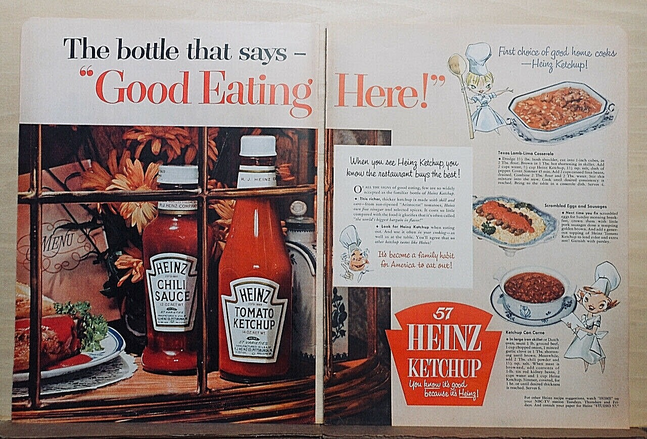 Heinz - salah satu iklan majalah terbaik