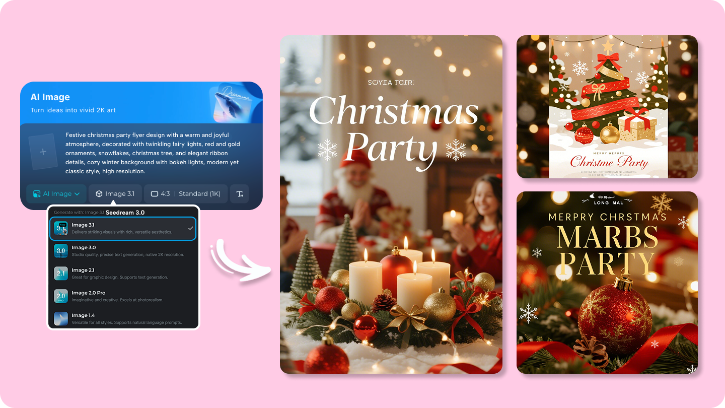 Weihnachtsflyer