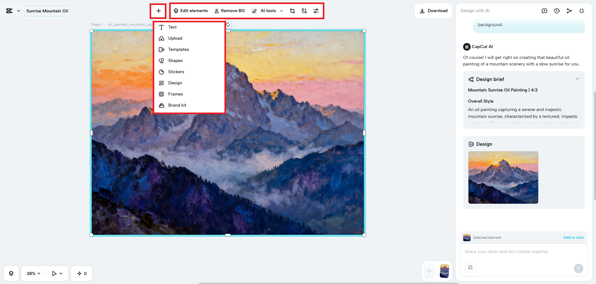Manually edit your AI art