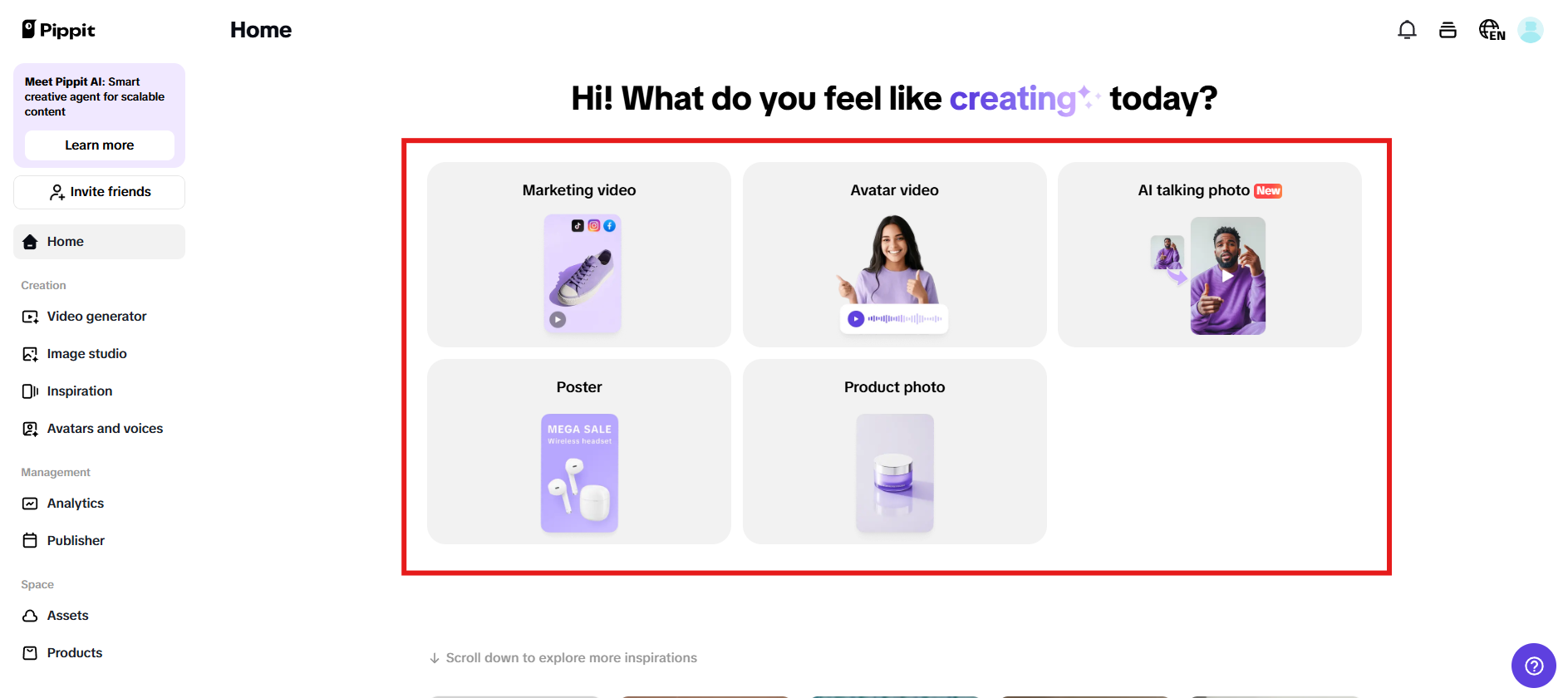 AI-powered ad generation