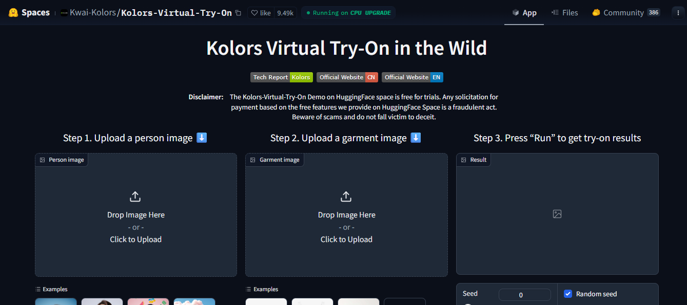 Lawat halaman rasmi Kolors