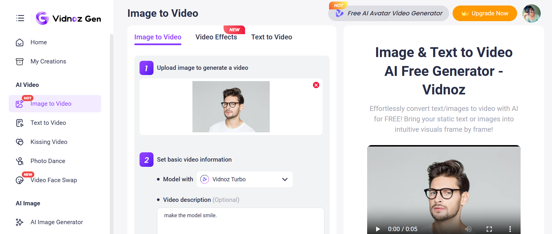 Vidnoz AI