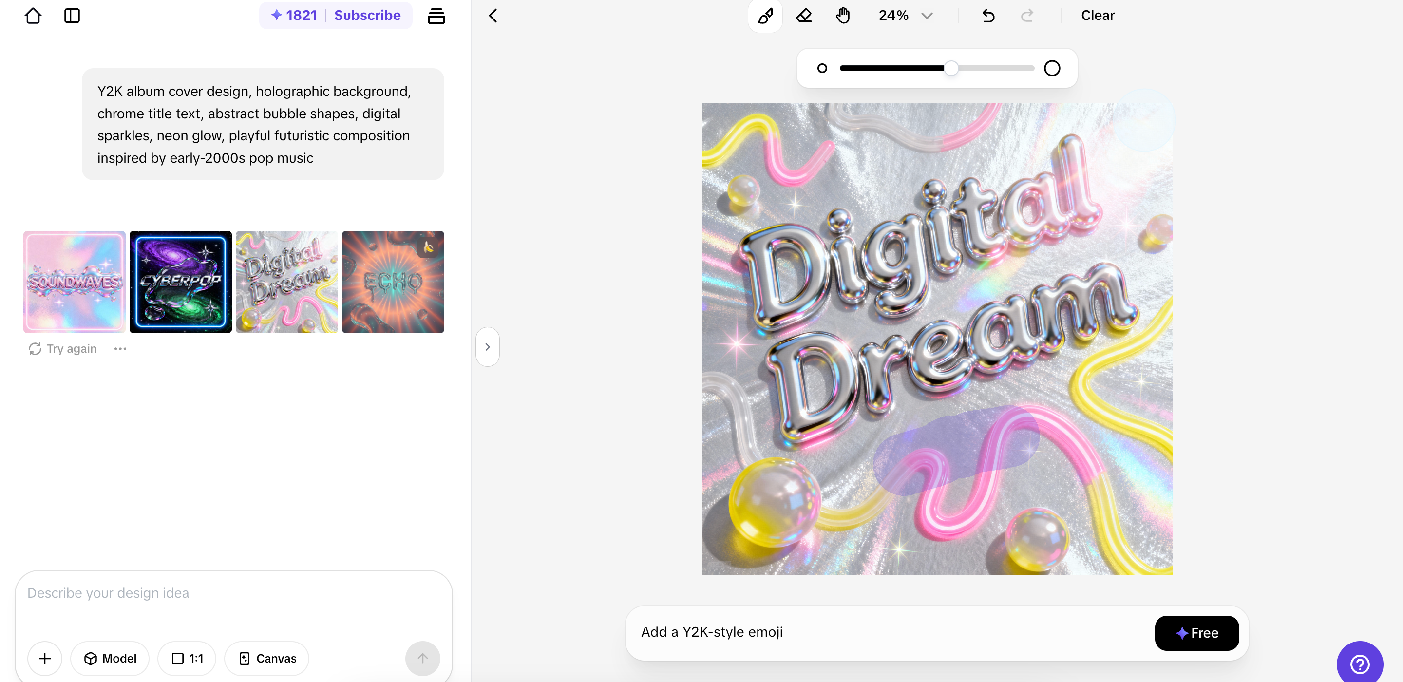 Inpainting-Werkzeug in Pippit