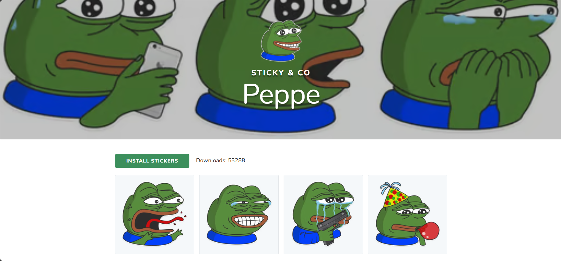sticker voor WhatsApp grappig