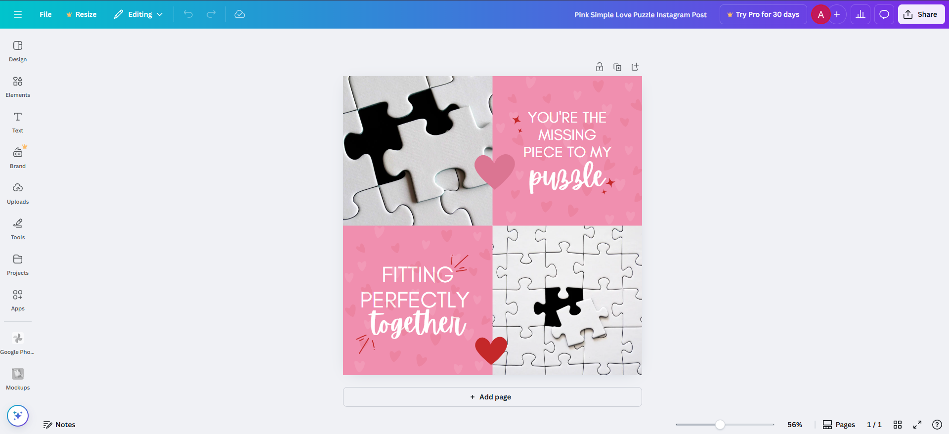 create a word puzzle free