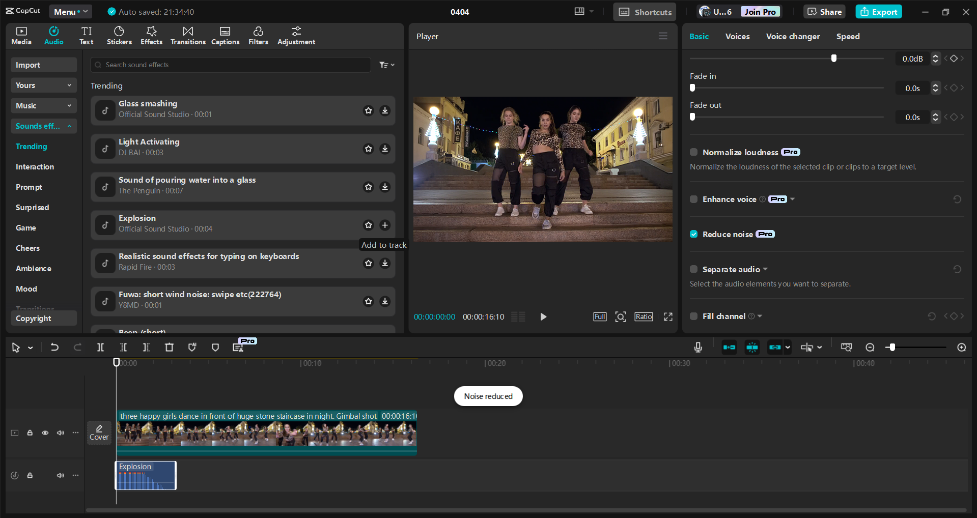 Interface ng CapCut desktop video editor - isang user friendly na tool upang mag-edit ng mga video sa PC