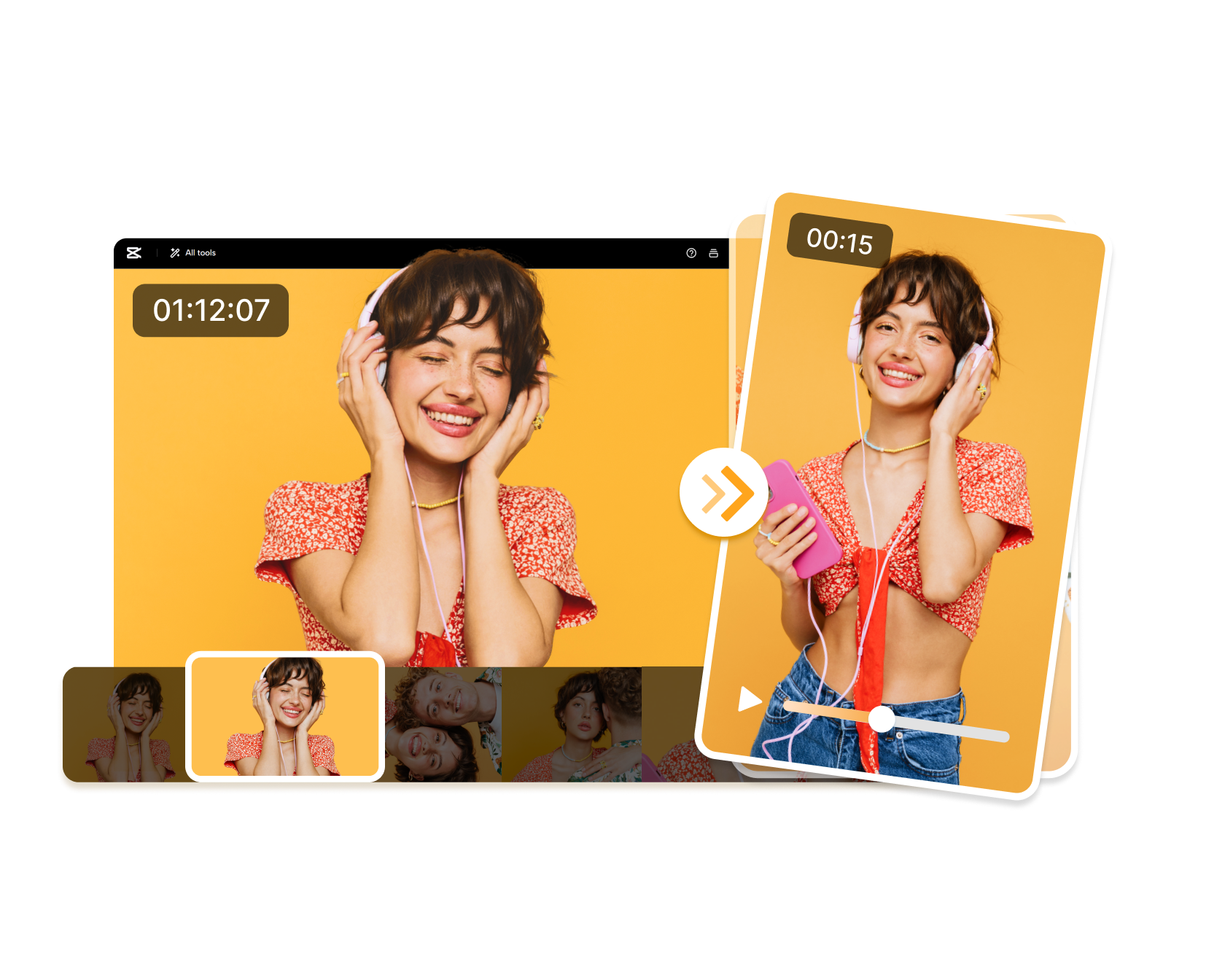 Transform Long Video to Short Clips