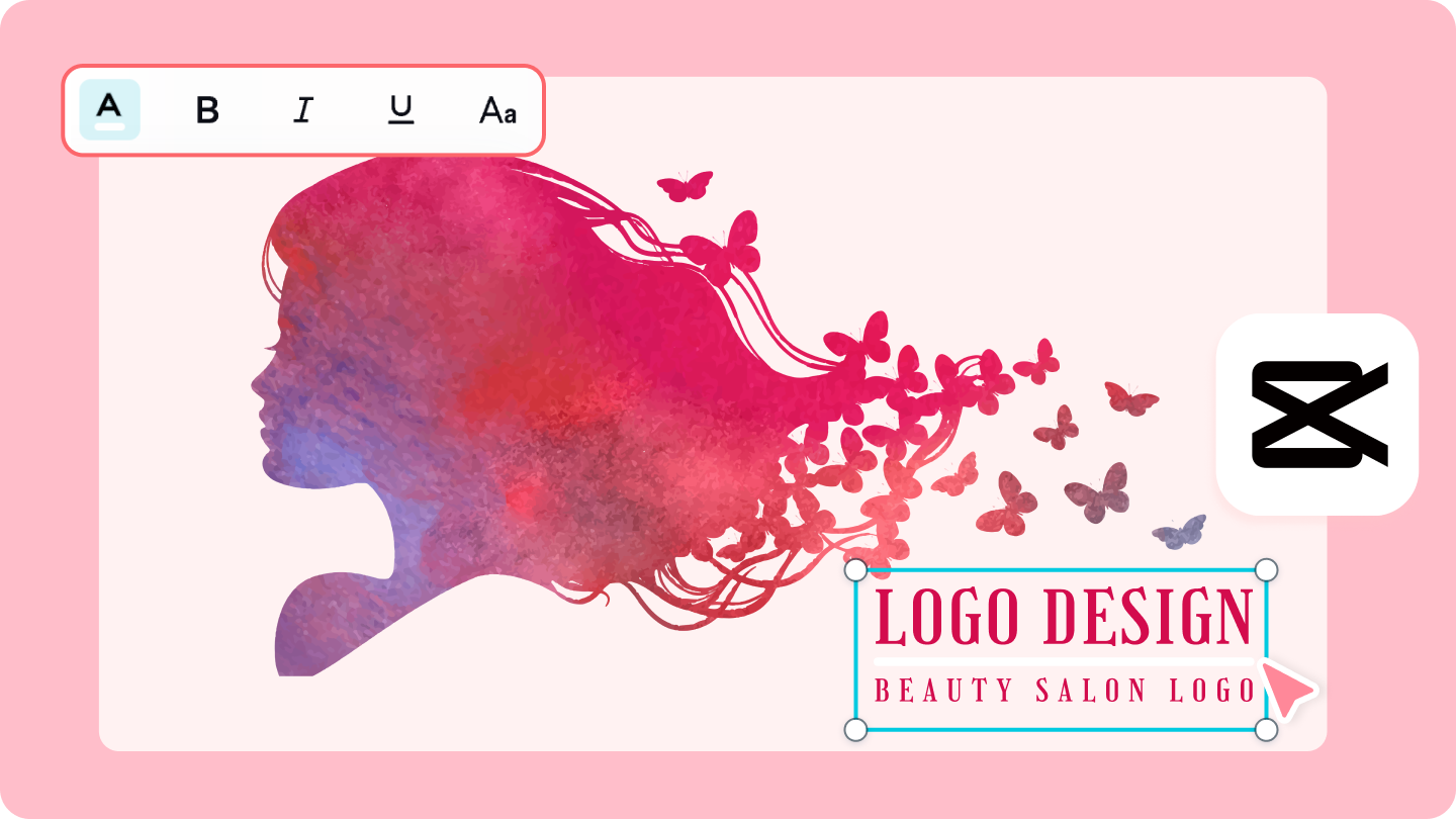Beauty salon logo design