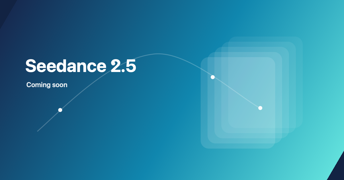 Seedance 2.5 in CapCut coming soon banner for controllable AI video creation