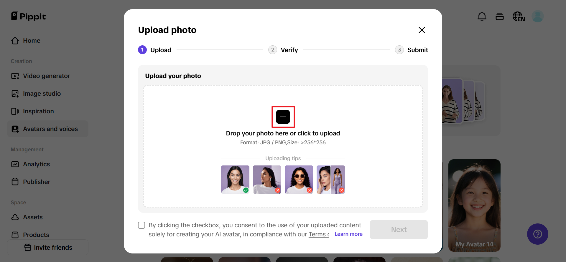 Turn your photo into talking avatar