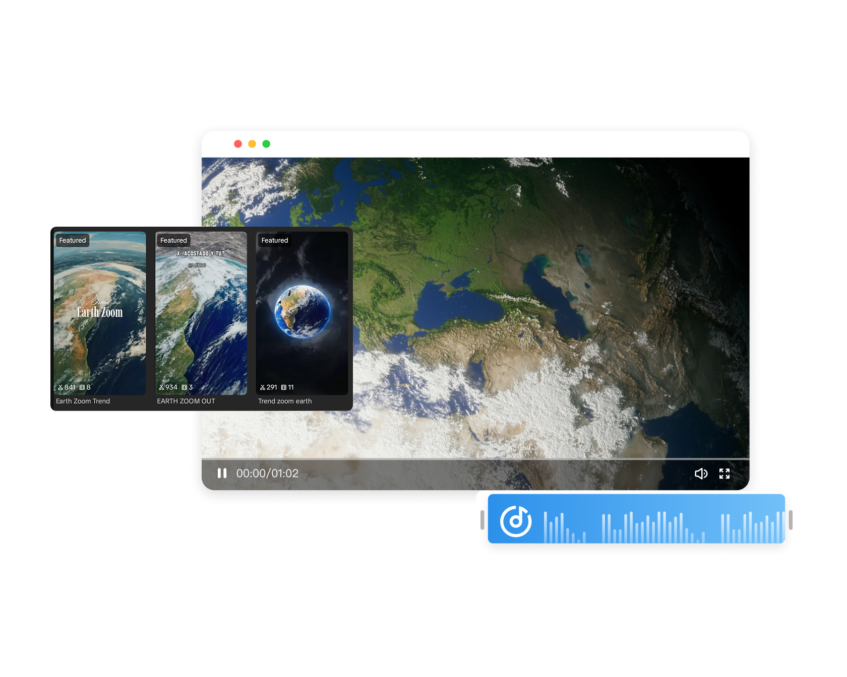  CapCut's Earth Zoom Out effects for free
