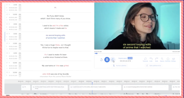 HappyScribe - il miglior strumento per generare didascalie video utilizzando l'IA