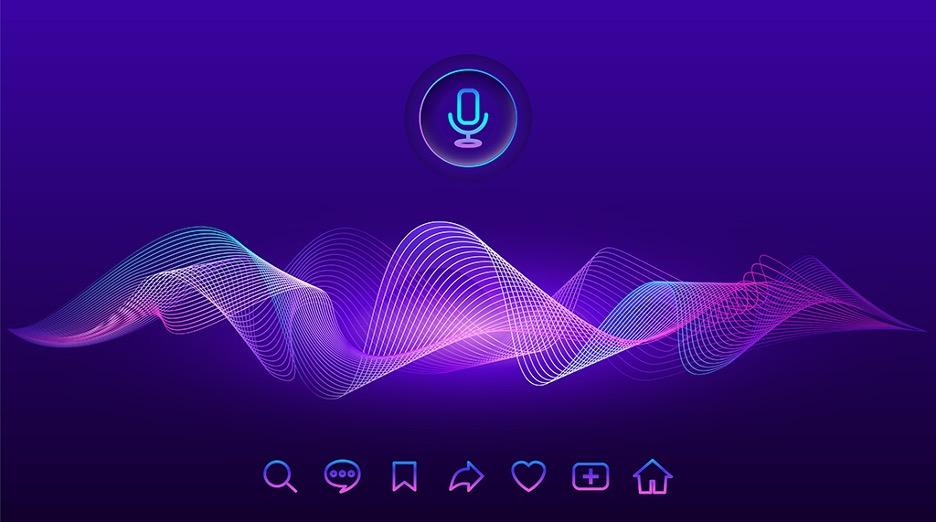 A visual representation of a clean audio waveform, symbolizing high-fidelity and crystal-clear sound output.
