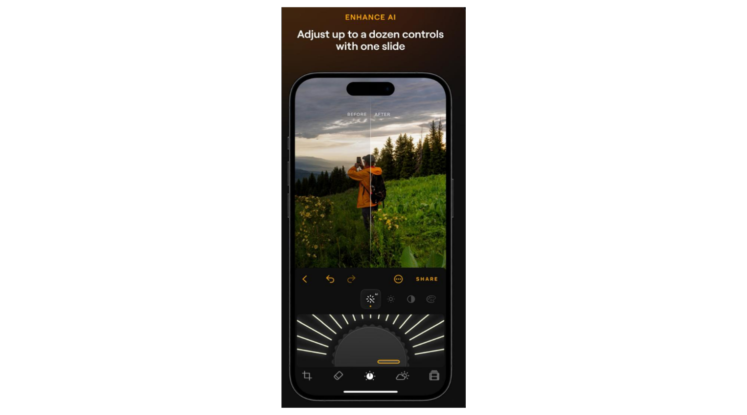 Luminar Mobile - ai photo editor app