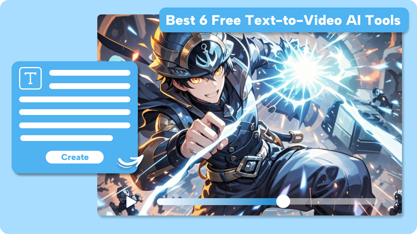 最高の無料テキストから動画へのAI