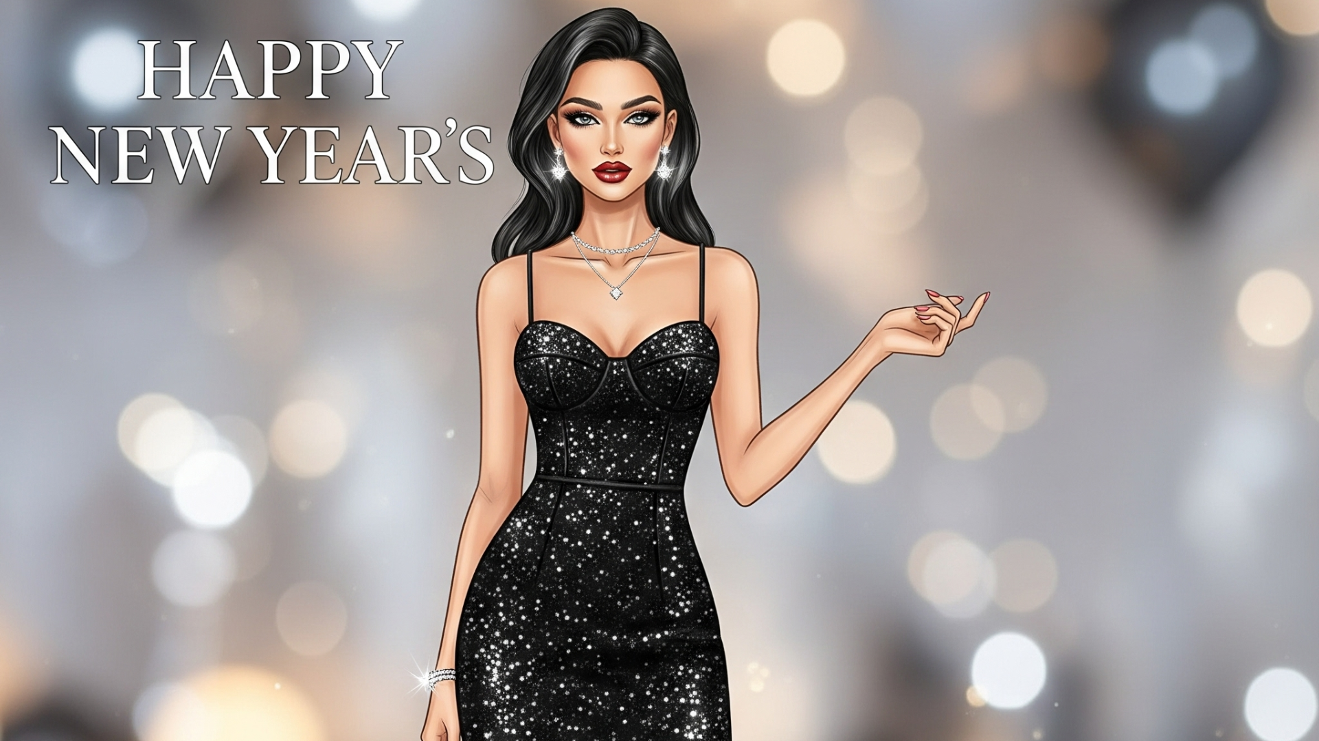The need to create the perfect outfit for New Year's Eve