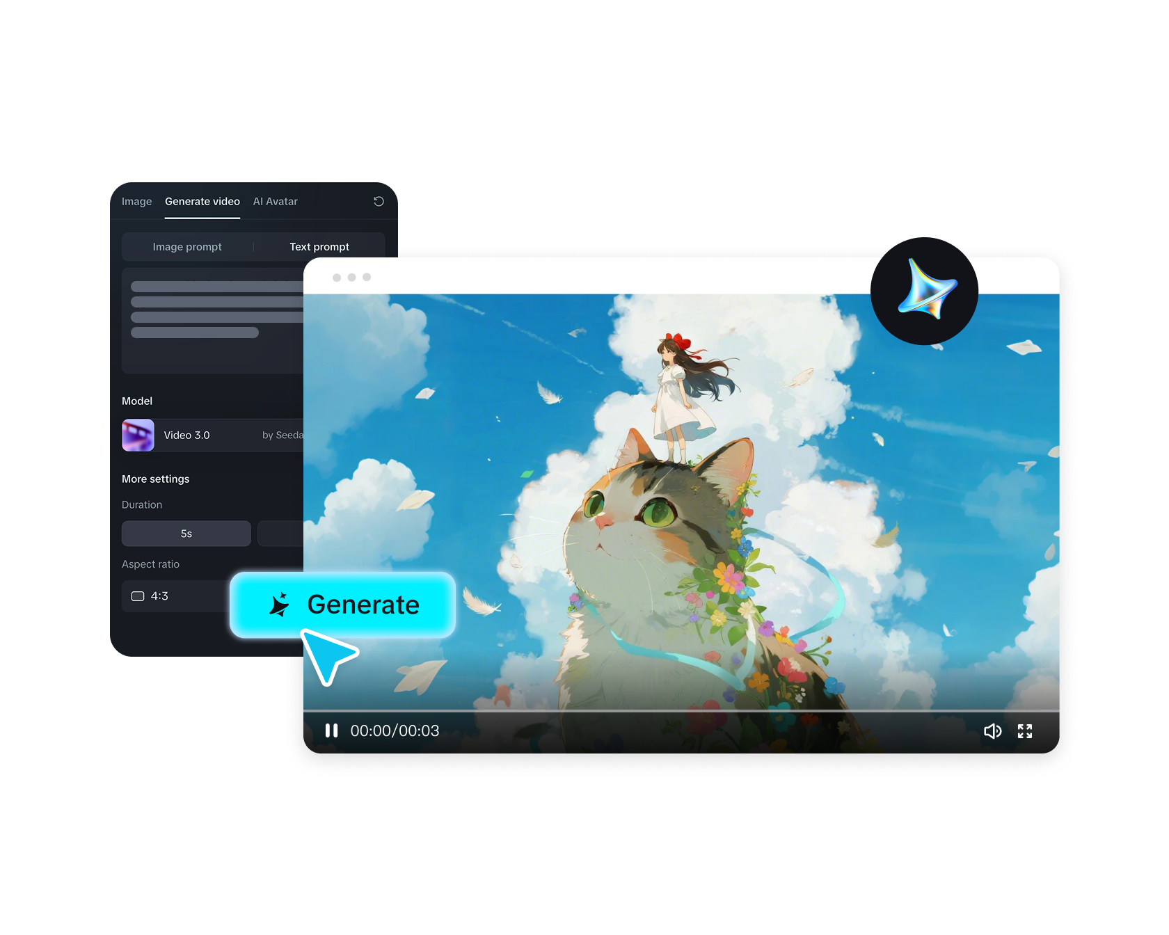 ai text to video generator free