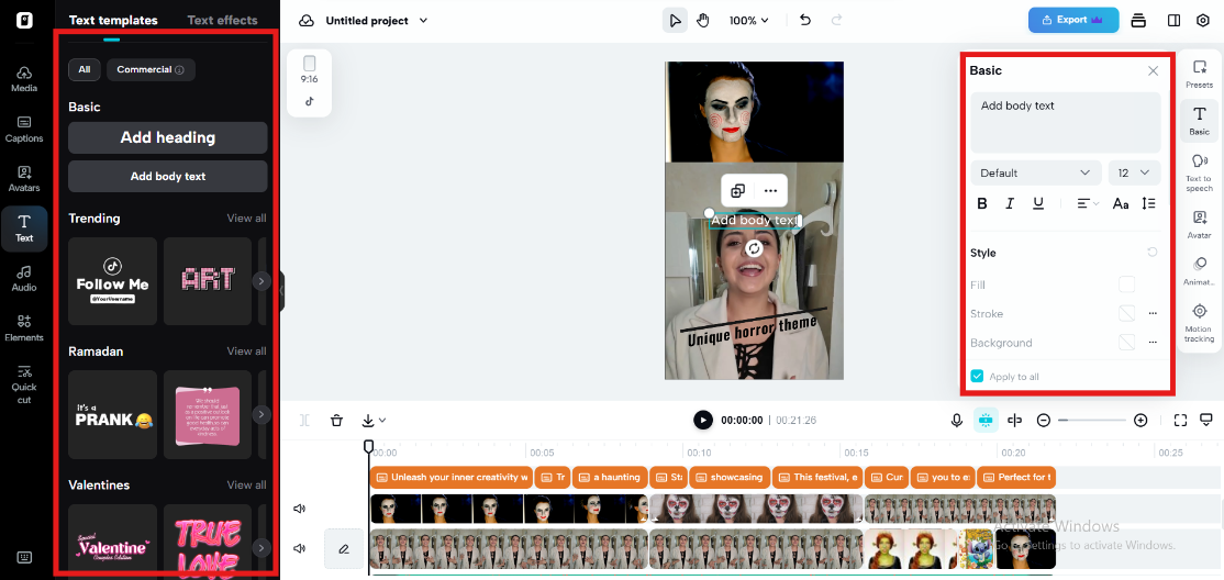 Edit your video