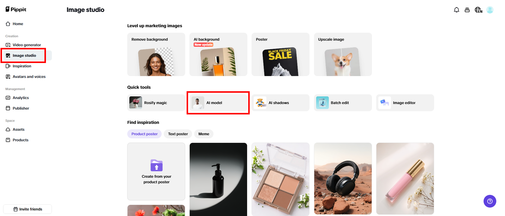 Get access to AI model