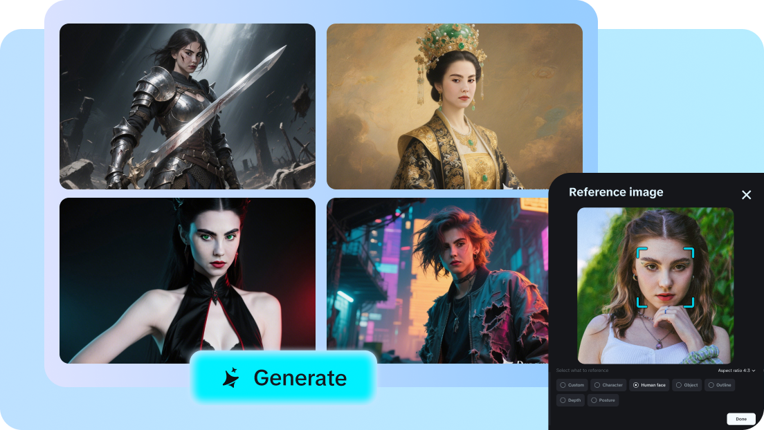 ai gezichtsgenerator gratis