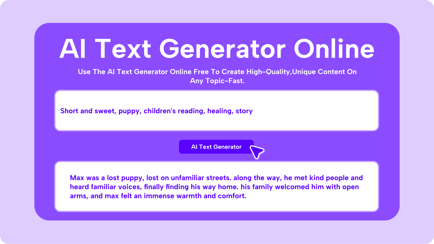 AI-Textgenerator online kostenlos
