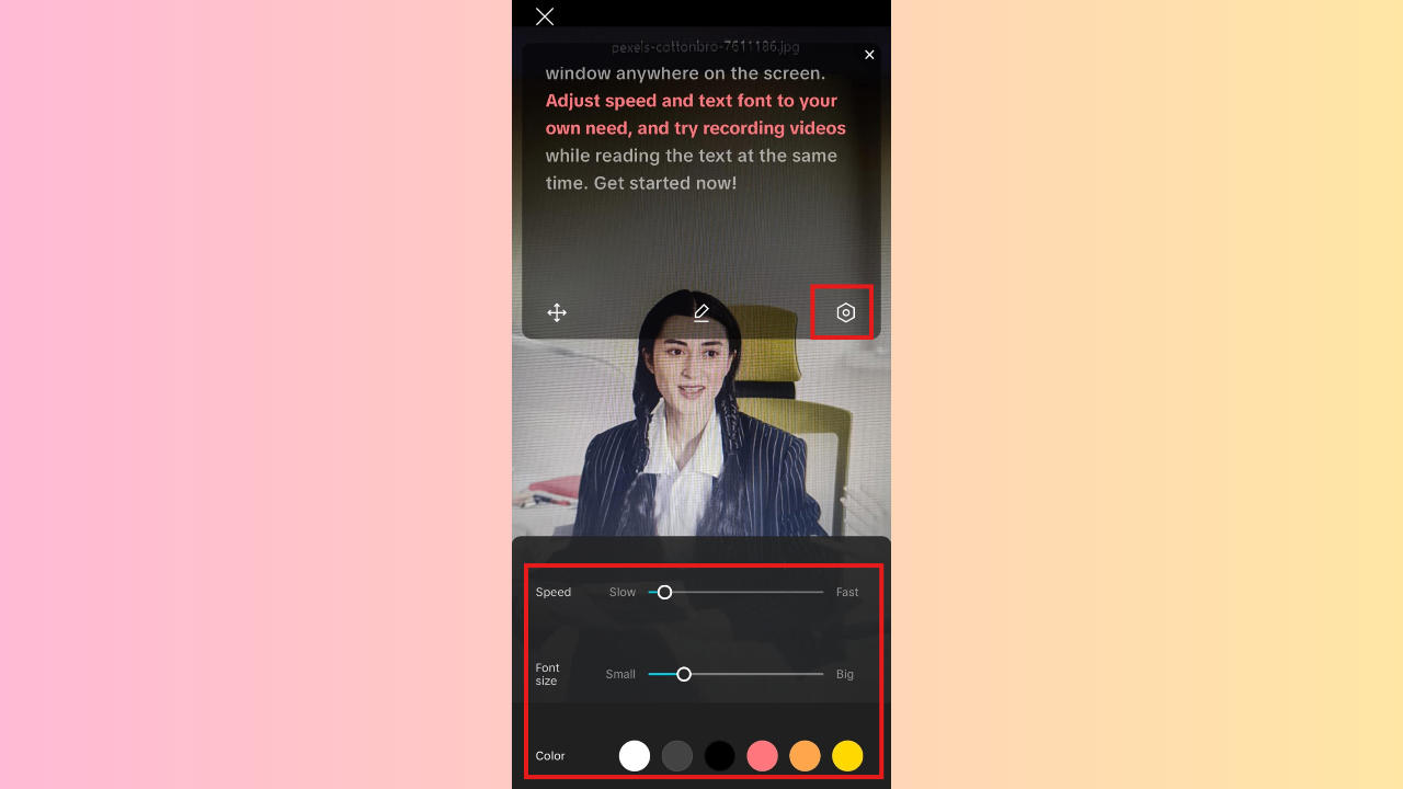 Personalizza le impostazioni di visualizzazione