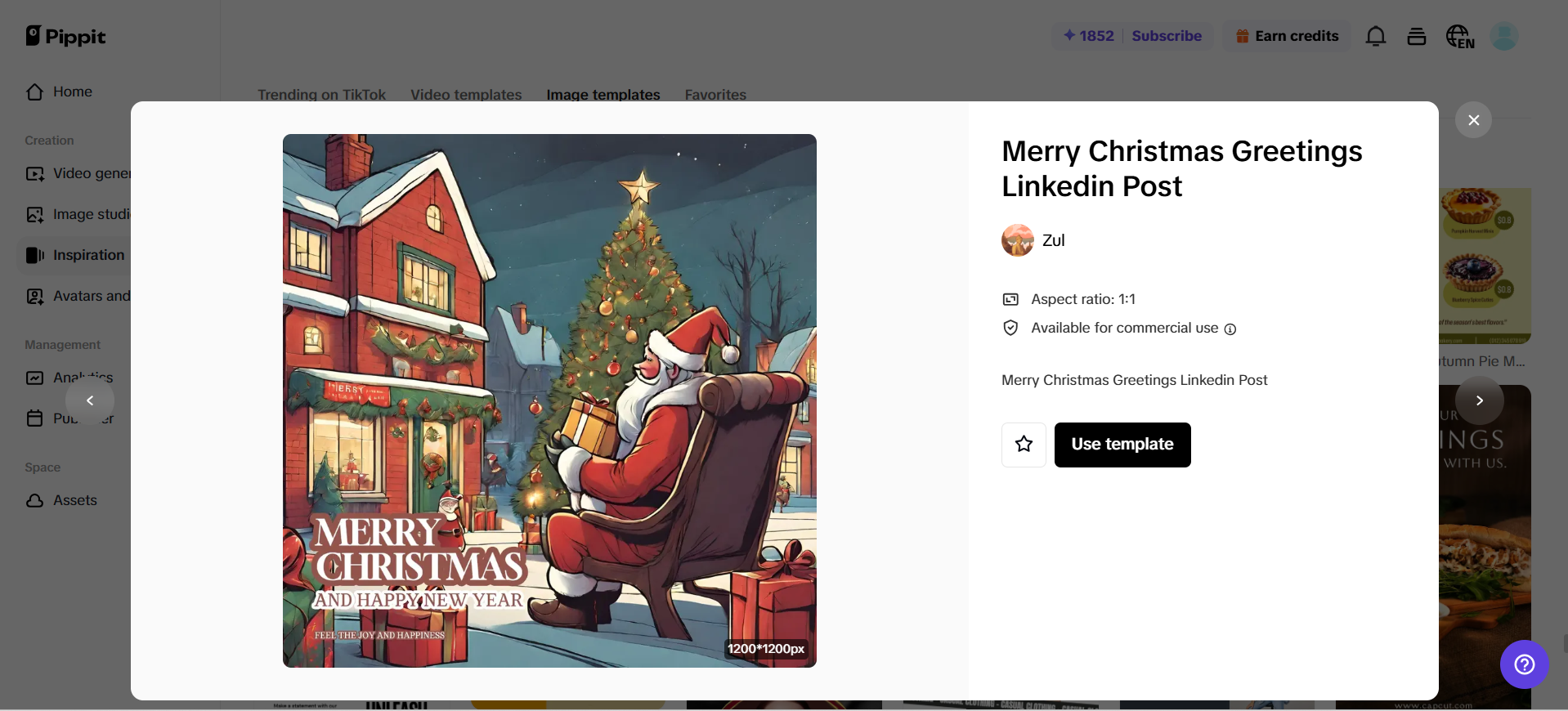 Explore template ideas