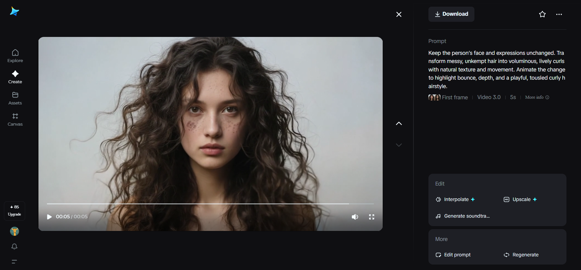 Hair transformation women trends in Dreamina