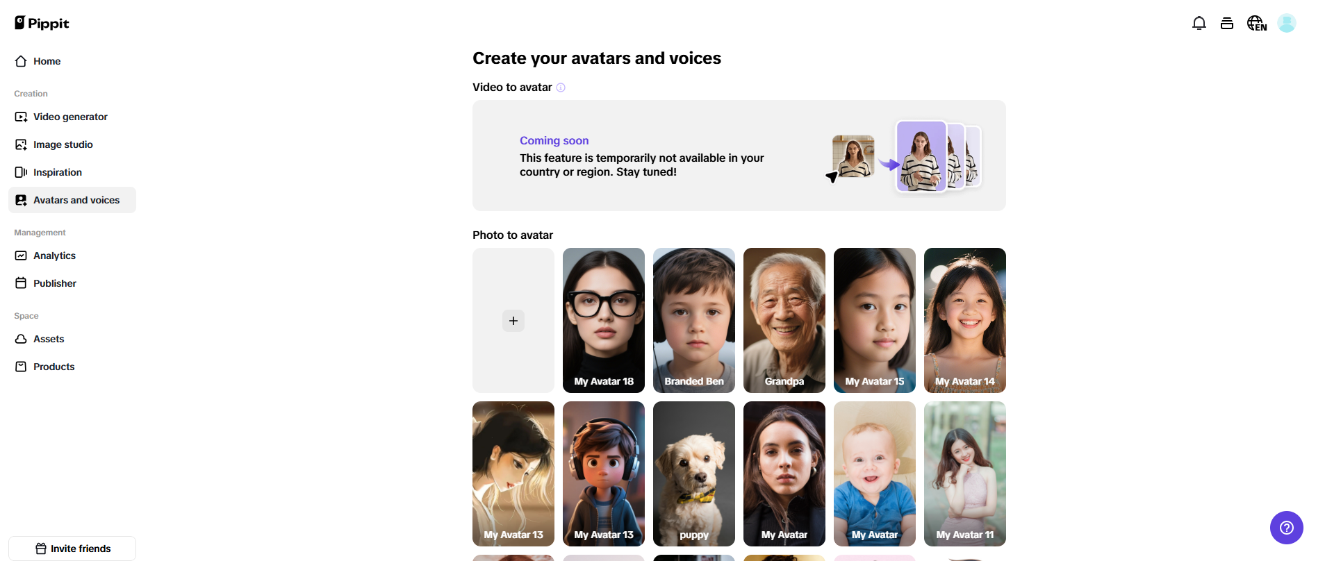 Lifelike avatars and voices