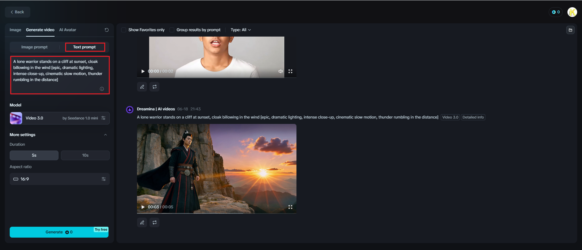 script to video ai gratuit sans filigrane en ligne